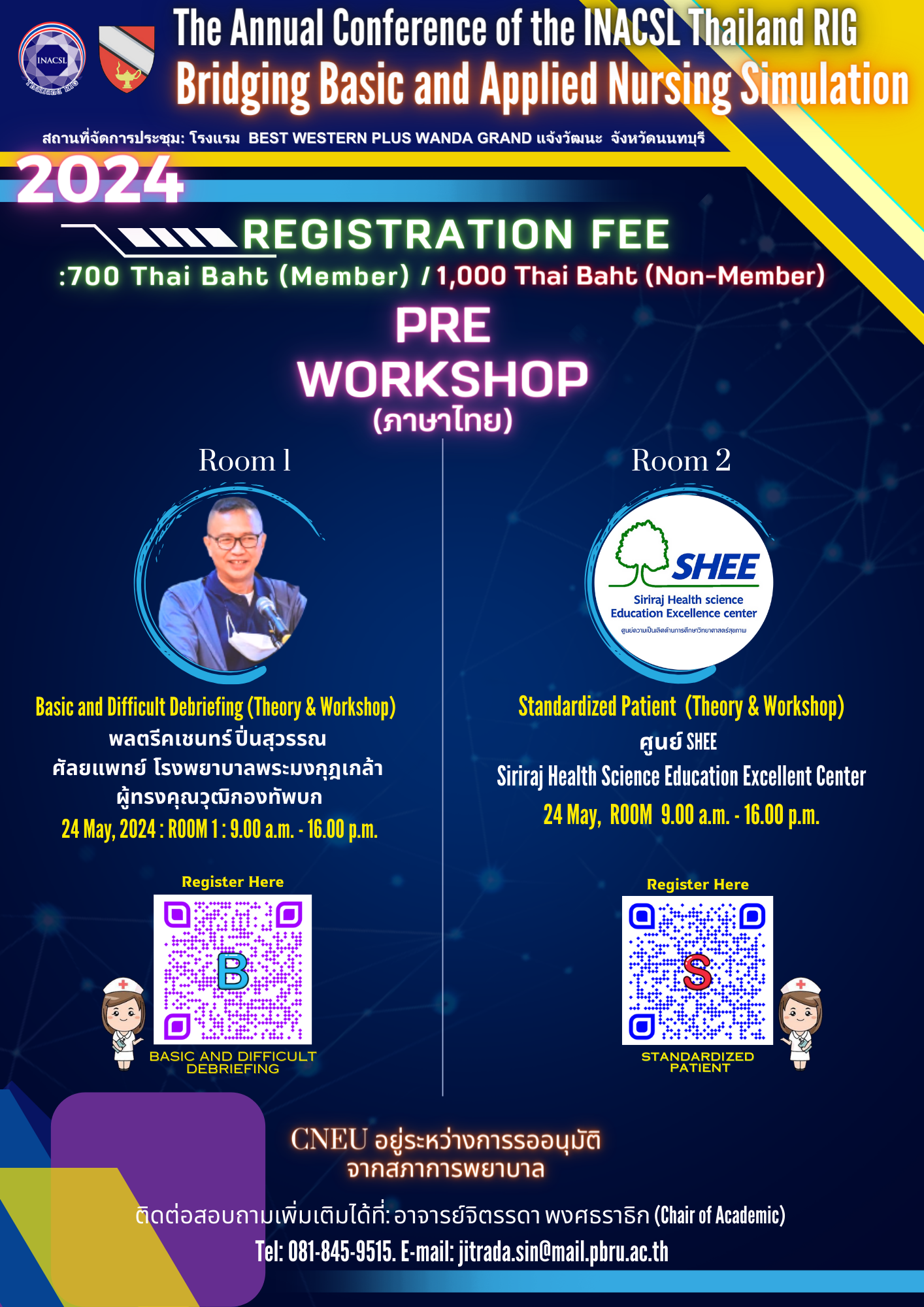 INACSL Thailand RIG AnnuaL Conference Pre